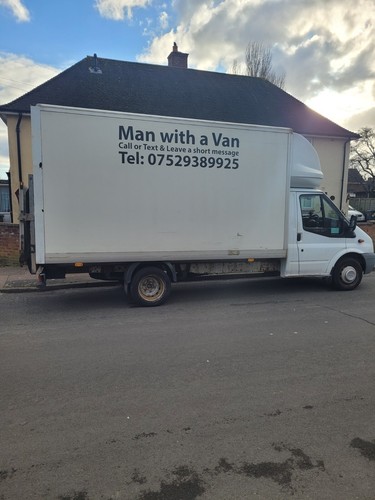 Man with van - a,
