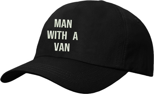 Embroidered man with - man, a